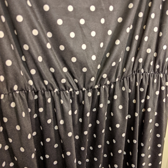 HM+ Polka Dot A-line dress - Picture 2 of 4